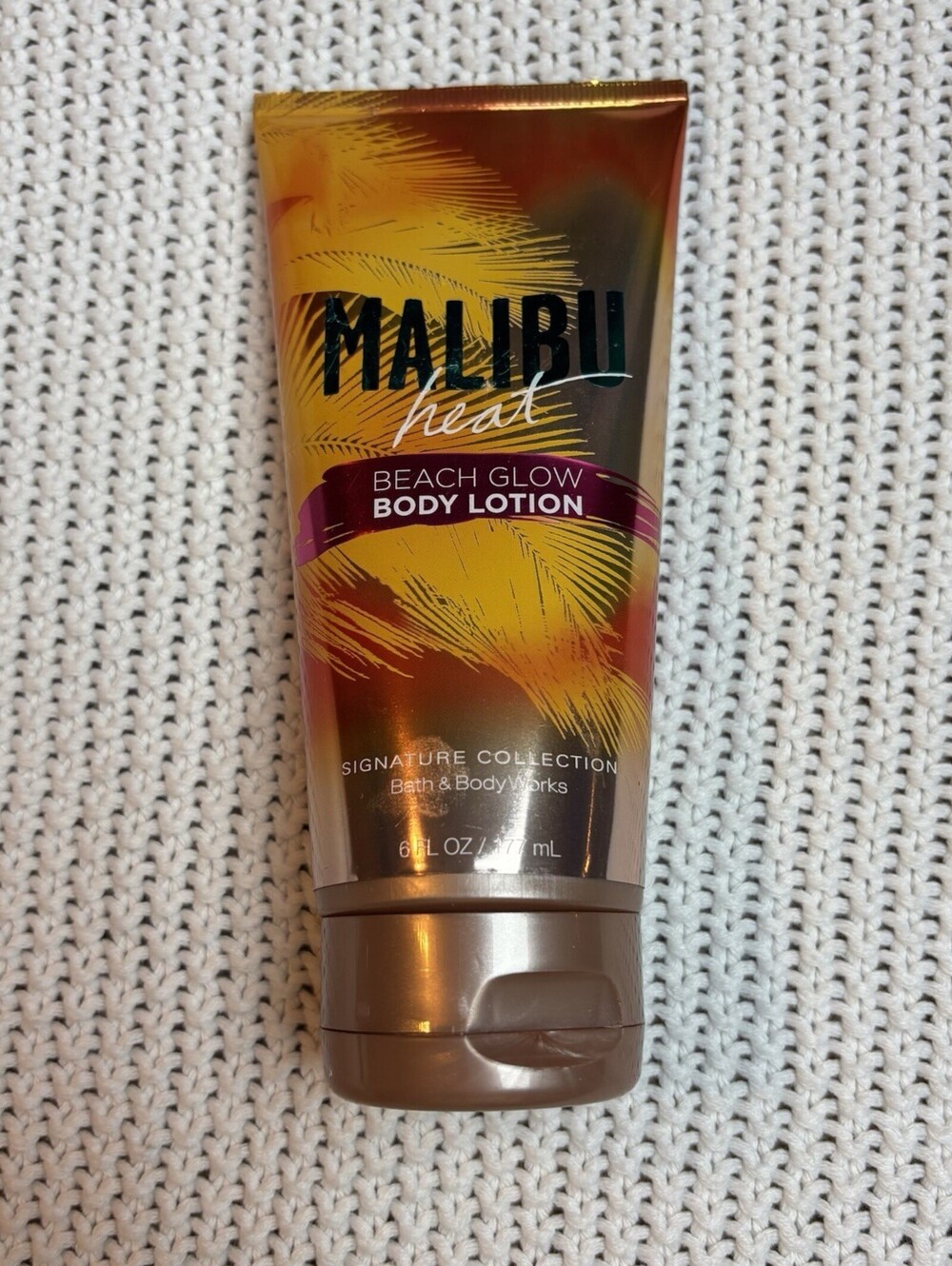 bath and body works malibu heat beach glow body lotion 6oz discontinued